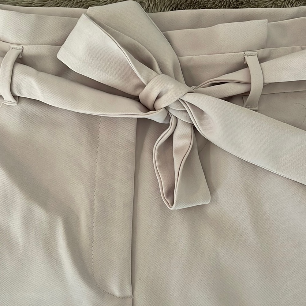 Pale pink dressy pants